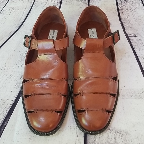 Louis Dell'Olio BrownLeather Sandals - 12M - EUC - Picture 2 of 10